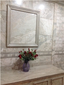Angel Beige Marble Tiles & Slabs /Marble Skirting Marble Wall Covering Tiles/ Marble Floor Covering Tiles