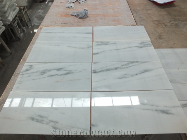 Swan White Marble Tiles & Slabs Marble Skirting Marble Wall Covering Tiles Marble Floor Covering Tiles