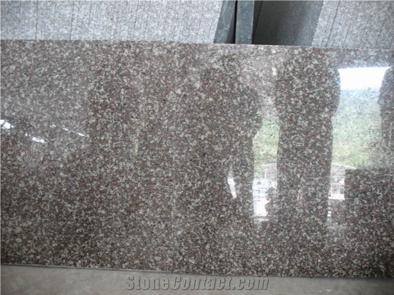 G3564 Granite,Luna Pearl Granite,Luoyuan Bainbrook Brown Granite G664,Black Spots Brown Granite,Copper Pink Granite Steps Stair