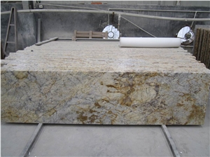 Golden Beach Seam Granite Kitchen Countertops,Golden Beach Sand Granite Kitchen Worktops,Giallo Beach Granite Kitchen Tops