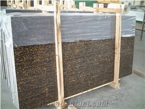 Nero Portoro Marble Tiles&Slabs,Portoro Marble,Nero Portorino Marble Tiles for Floor Covering