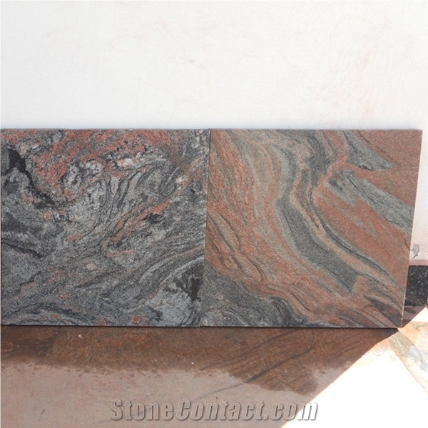 24"*24" Multicolor-Red Granite Tile, China Red Granite