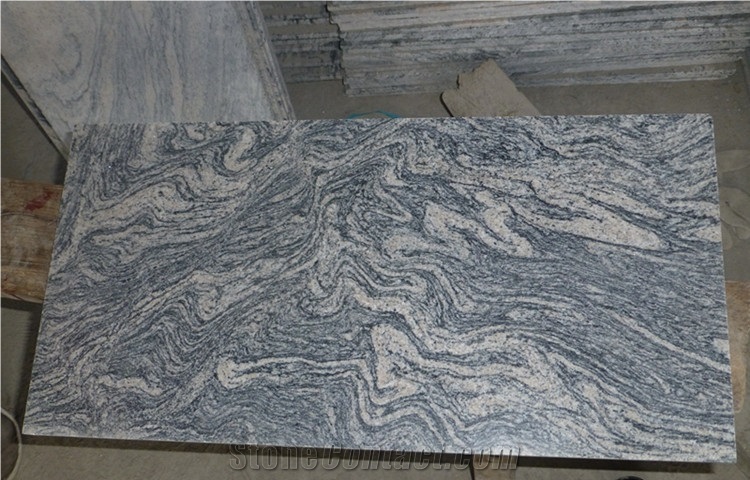 China Juparana Grey Granite Stone Slab