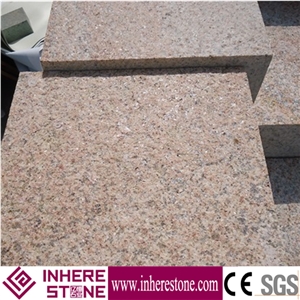 G682 Sunset Rust Yellow Granite Stone Tile & Slab for Wall Cladding- Split Face Exterior Stone
