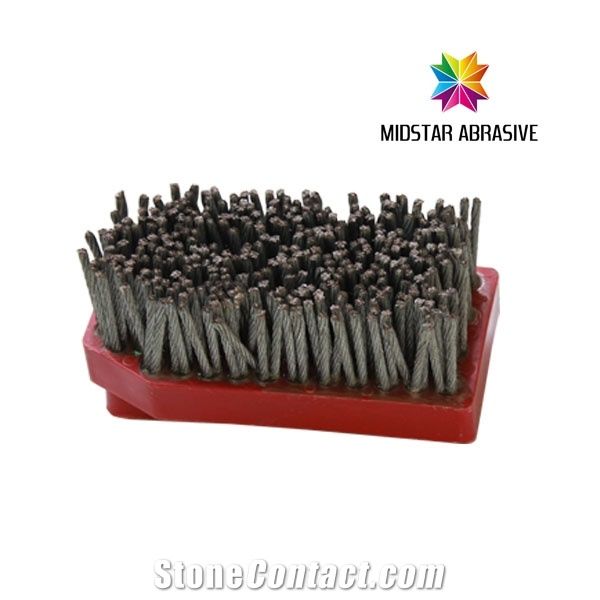 Steel Brush for Grinding Marble and Granite