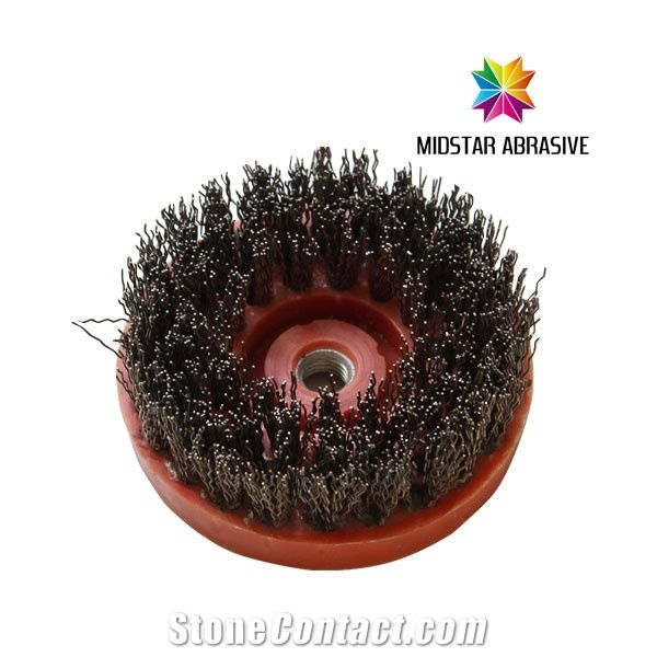 Steel Brush for Grinding Marble and Granite