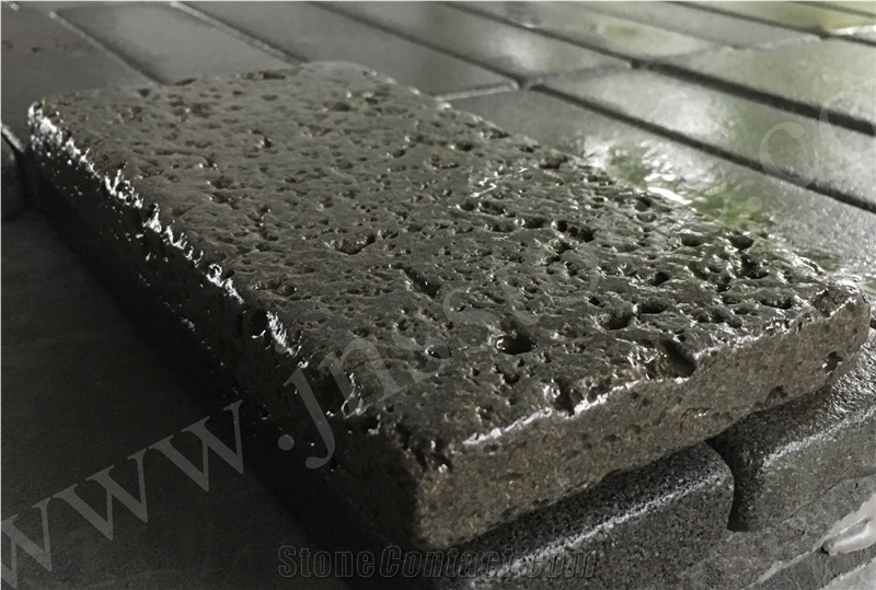 Hainan Black Basalt / Tumble Stone / Lava Stone