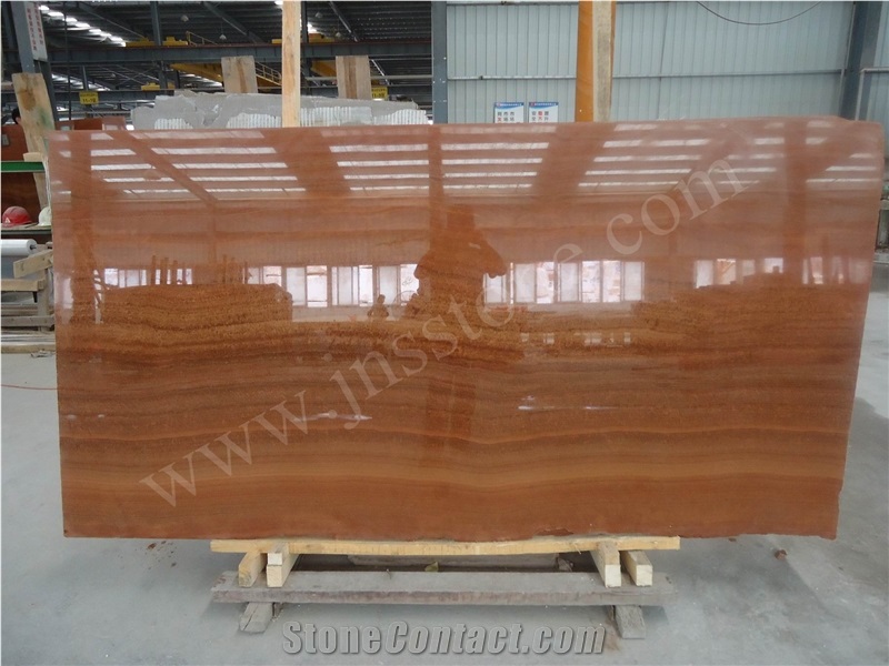 Imperial Wood Vein /Polished Red Marble / Slab /Tile / for Walling / Flooring / Chinese Red Marble