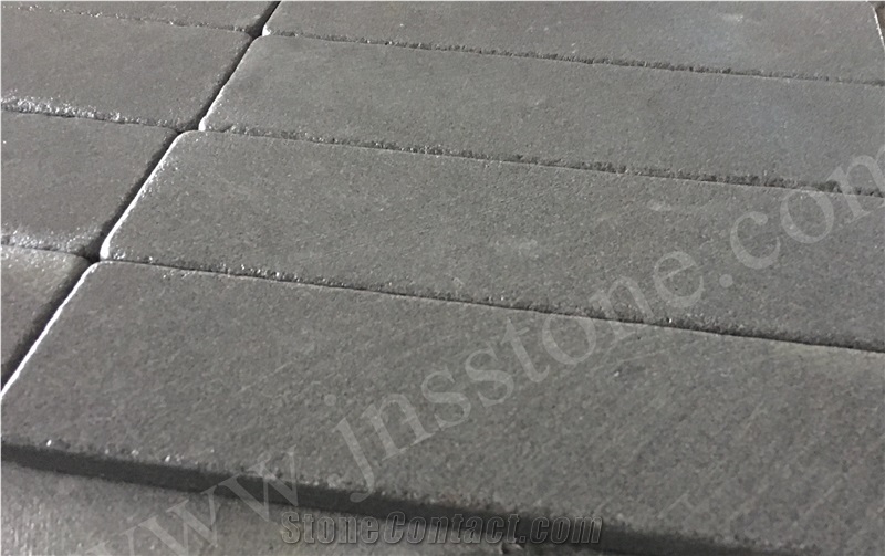 Tumble Stone / Grey Basalt /Hainan Grey Basalt Cube Stone
