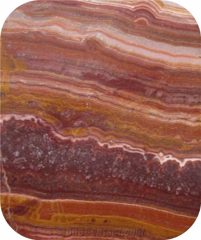 Morrocan Smooth Tide Onyx, Rojo Onyx Tiles & Slabs, Red Polished Onyx Floor Tiles, Wall Tiles Mexico