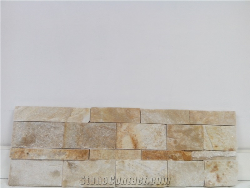 Yellow Lemon Quartzite Cultured Stone