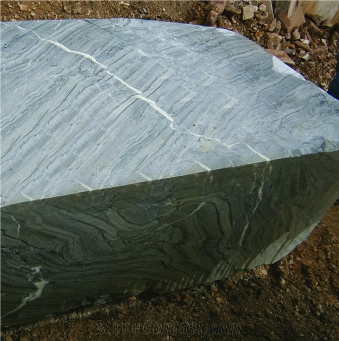 Diamond Grey Marble Blocks Turkey