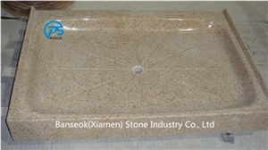 Beige Marble Shower Tray, China Shower Tray, Shower Tray for Sale
