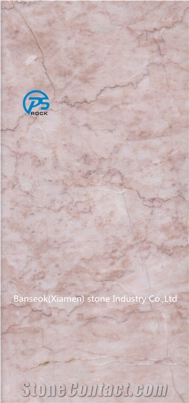 Pink Marble Slab & Tile, Kitchen & Bathrooom Marble