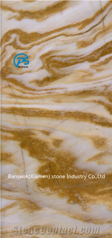 Yellow and White Onyx Tile, Wall & Floor Stone