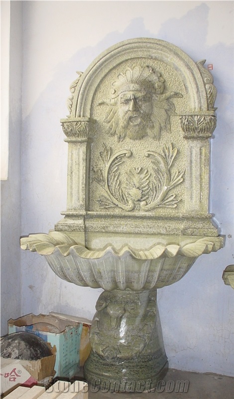 Small Fountain, Yellow Marble Fountains