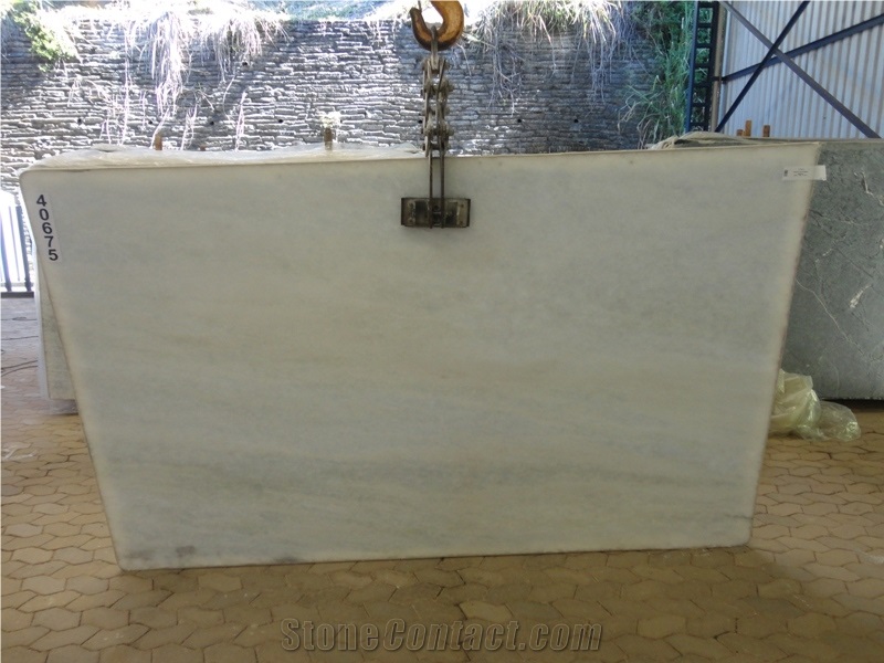 Tropical Blue Marble Slabs, Mexico White Marble