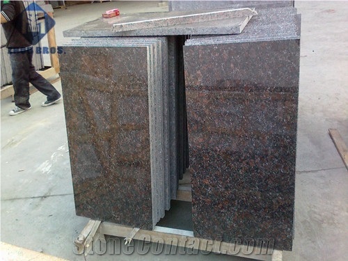 Brown Granite Wall Covering , Floor Covering , Granite Tiles , Granite Slabs Tanbrown