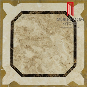 Cappucino Marble Ceramic Backed Medallion
