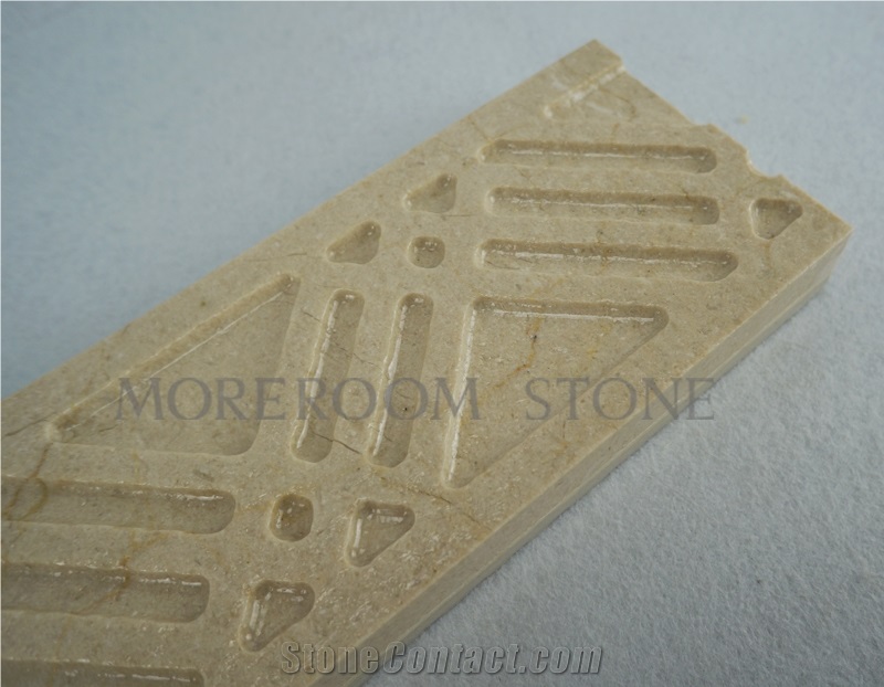 Iranian Beige Marble Border Designs for Projects Ceramic Border Tile