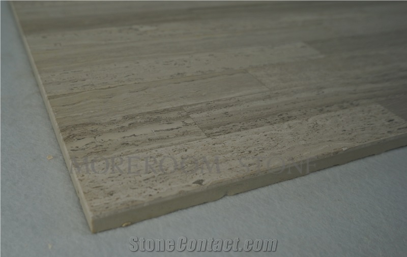Moreroom Stone Grey Wood Grain Chinese Marble Price Wood Vein Marble Tiles Polished Grey Marble Tiles Simple Inset Marble Tiles Floor Laminated Panel Marble Flooring Marble Wall Tiles and Marble