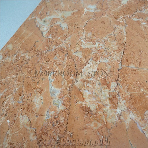 Orange Red Marble Flooring,Composite Marble Tile Laminated Marble Panel