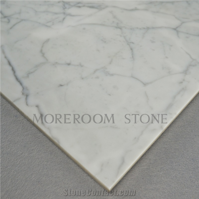 Polished White Marble Price Italian Calacatta Marble Tile White Carrara Marble Tile White Marble Stone White Marble Floor Design 24x24 White Carrara Marble Tiles