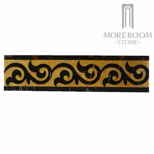 Yellow Black Border for House Decorating