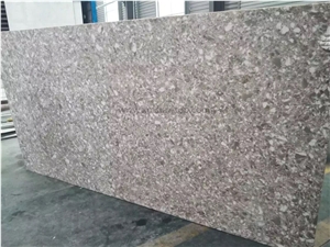 Grey Crystal Quartz Stone Slab/Engineered Stone Slab/Artificial Stone Countertop /Solid Surface Top/Quartz Countertop/Silestone