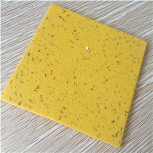 Mango Yellow Quartz Stone /Engineered Stone Kitchen Countertop/Artificial Stone Kitchen Countertop /Solid Surface Top/Quartz Countertop/Silestone