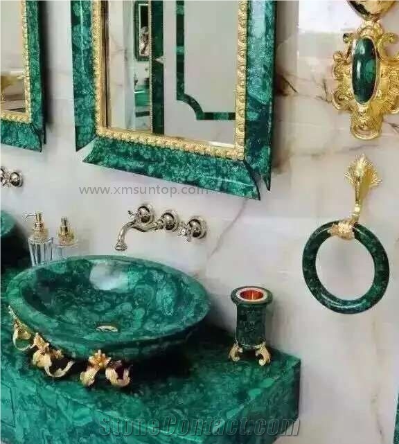 Opal Green Onyx Bath Countertop/Engineered Stone Countertop/Vanity Top/Bathroom Countertop