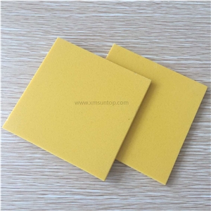 Yellow Quartz Stone Slab/Engineered Stone Slab/Artificial Stone Slab/Solid Surface Tile/Quartz Tile/Silestone