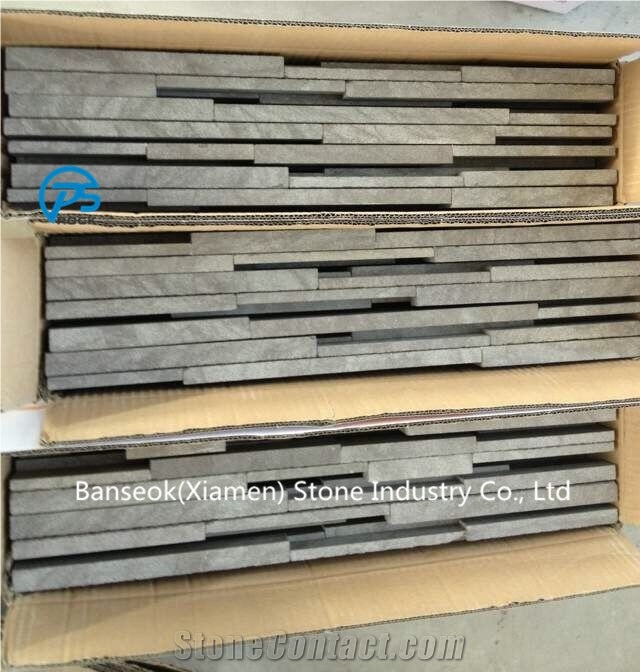 Blue Slate Culture Stone , Wall Slate Stacked Stone for Sale, Good Price