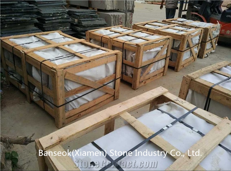 Grey Granite Exterior Furniture, China Factory Table Sets, Cut to Size