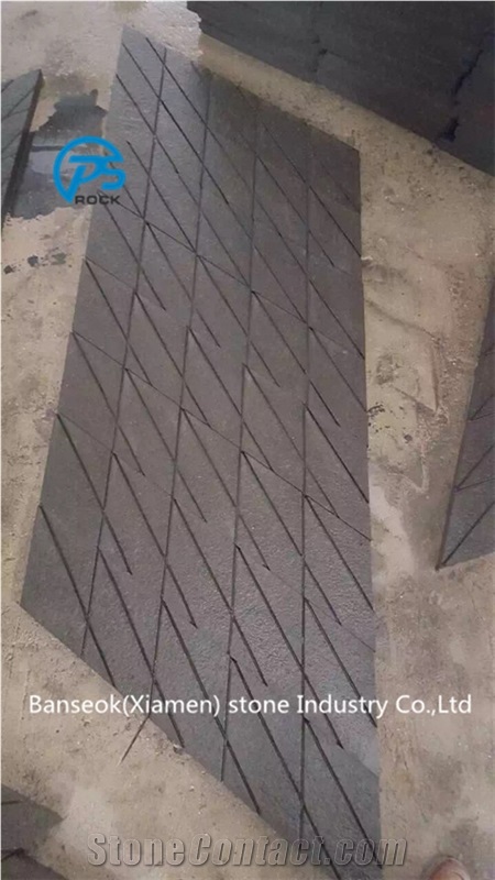 Mongolia Black Tiles, Cut to Size, China Factory