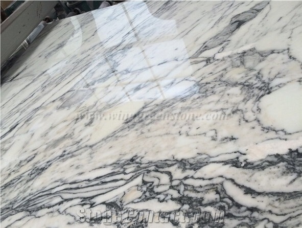 Arabescato Corchia Marble Slabs & Tiles,Italy White Marble with Veins,Cut-To-Size Tiles for Wall Cladding