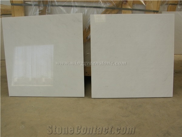 Ariston Marble Slabs & Tiles Imported White Marble, Greece Ariston White/White Of Granitis Marble Tiles & Slabs for Interior & Exterior Wall Cladding and Countertops, Xiamen Winggreen Manufacturer