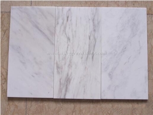 Ariston Marble Slabs & Tiles Imported White Marble, Greece Ariston White/White Of Granitis Marble Tiles & Slabs for Interior & Exterior Wall Cladding and Countertops, Xiamen Winggreen Manufacturer