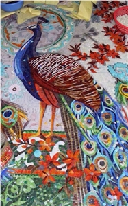 Beautiful Glass Mosaic Pattern, Winggreen