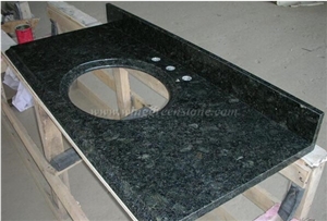Brazil Verde Ubatuba Granite Kitchen Countertop,Green Granite Kitchen Countertops ,Bath Top,Island Top,Desk Top