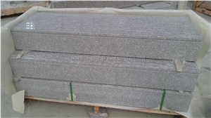 Cheap Price, Chinese Pink Granite, G617 Window Sill, Surface Top Polished Light Pink Granite Window Surround, Pearl Pink Granite Window Frame with Water Drip Lines, Xiamen Winggeen Manufacturer