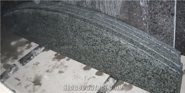 China Chengde Green Granite Countertop , Green Granite Benchtop,Kitchen Worktops