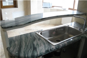 China Juparana Granite Custom Countertops, Multicolour Grain Granite for Covering and Flooring,Xiamen Winggreen Manufacturer