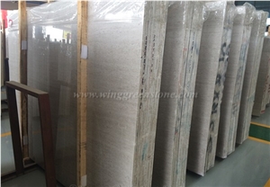 China White Crabapple Marble Tiles & Slabs,China Beige Marble with Shell Grain for Wall-Cladding