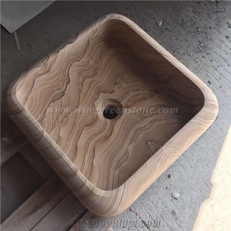 Competitive Price High Quality Sandstone Rectangle Square