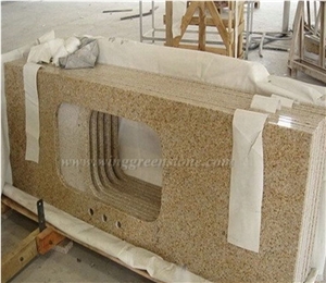 Competitive Price Withhigh Quality G682 Yellow Granite Polished Kitchen Countertops