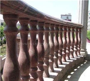 Factory Direct Sale Supply Of High Quality Multicolor Red Railings/Handrail/Baluster