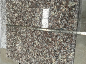 Factory Direct Supply Of Low Price Polished G664 Granite/Luo Yuan Red Granite/ Brainbrook Brown Granite/Black Spots Brown Granite/China Pink Stairs & Steps, Winggreen Stone
