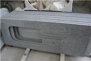 G603 Grey Granite Kitchen Countertops, G603 Kitchen Worktops, Xiamen Winggreen Manufacturer