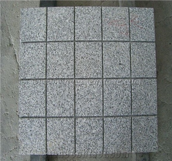 G603 Outdoor Cheap Paving Stone,Cobble Stone,Road Edge Stone,China Grey Granite Paving Stone